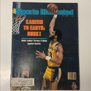 Sports Illustrated issue w/Kareem Abdul-Jabbar